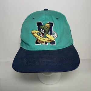 Vintage Looney Tunes 1993 Marvin The Martian Snapback
